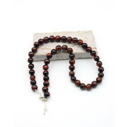 Collier oeil de taureau 8mm...