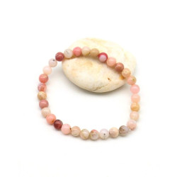 Bracelet opale rose -...