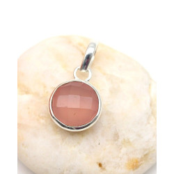 Pendentif argent et quartz...