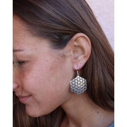Boucles d'oreilles graine...