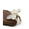 Bague argent 4 pierres de lune Mosaik Bijoux Indiens - 3