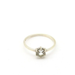 Bague très fine argent -...