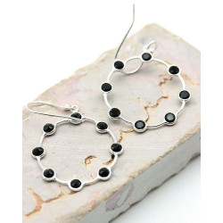 Boucles d'oreilles argent...