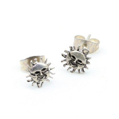 clou d'oreille soleil - Mosaik bijoux indiens