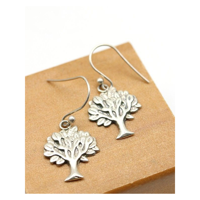Boucle arbre de vie - Mosaik bijoux indiens