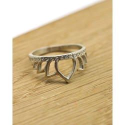 bague lotus argent - Mosaik...