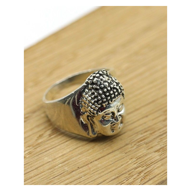 Bague argent bouddha - Mosaik bijoux indiens Bague argent bouddha - Mosaik bijoux indiens