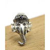 Bague argent éléphant - Mosaik bijoux indiens