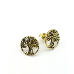 Puces d'oreilles arbre de...