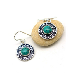Boucle d'oreille ronde...