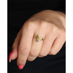 Bague colombe - Mosaik...
