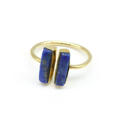 Bague dorée réglable...