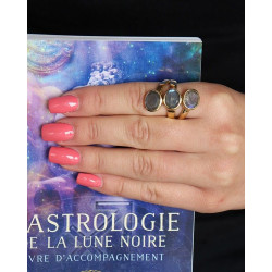 Grosse bague labradorite en...