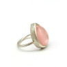 Bague argent et quartz rose Mosaik Bijoux Indiens - 1