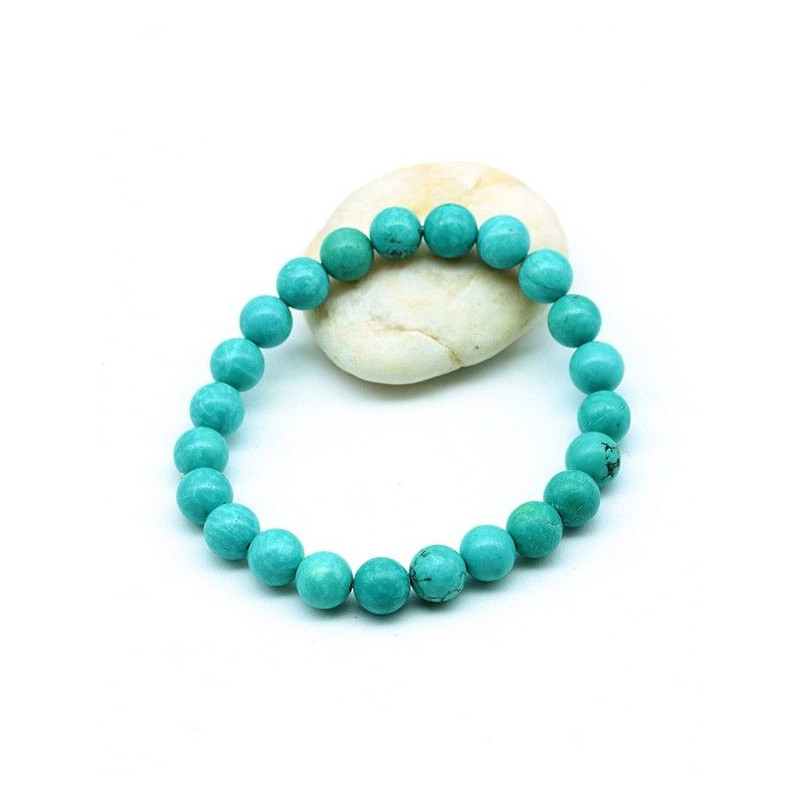 Bracelet turquoise elastique - Mosaik bijoux indiens Bracelet turquoise elastique - Mosaik bijoux indiens