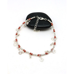 Chaine cheville rouge...