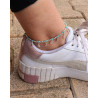 Bijou de pied turquoise - Mosaik bijoux indiens