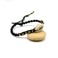 Bracelet réglable coton et...