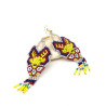 Boucle d'oreille bohème perles - Mosaik bijoux indiens