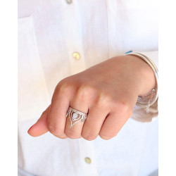 Bague couronne - Mosaik...