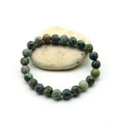 Bracelet turquoise verte -...