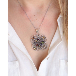 pendentif indien pierres...