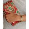 manchette laiton -  Mosaik bijoux indiens