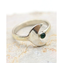 Bague de pied argent pierre...