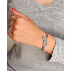 Bracelet serpent réglable -...