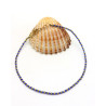 Chaine de pied bleue - Mosaik bijoux indiens