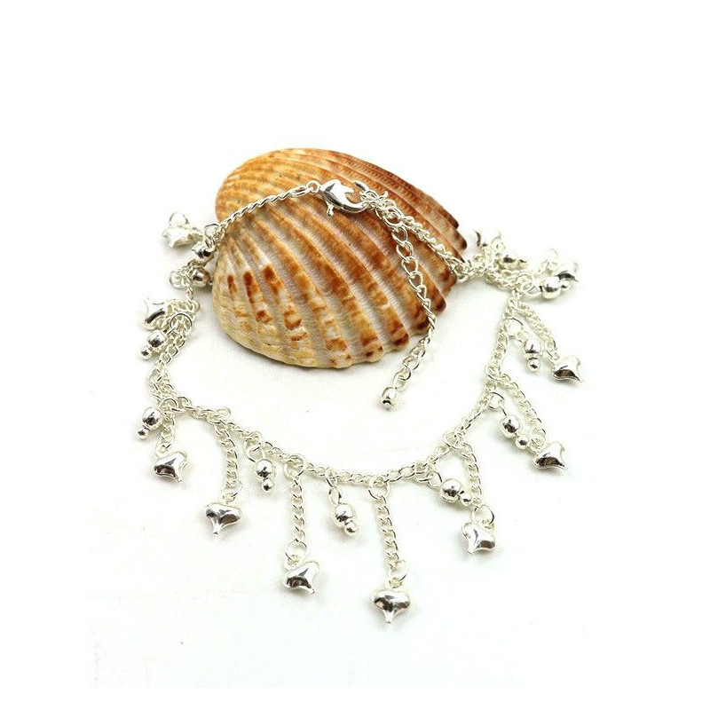 Chaine de pied longues pampilles - Mosaik bijoux indiens