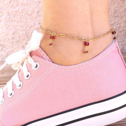 Chaine cheville laiton -...