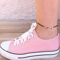 Chaine de cheville perles...