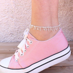 Bracelet cheville pampilles...
