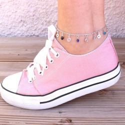 Bracelet cheville pampilles...
