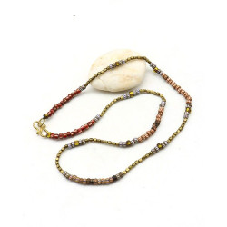 Collier ethnique perles en...