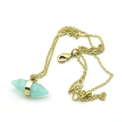 Pendentif fluorite en...