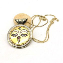 Pendentif indien rond...