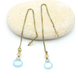 Longue boucle d'oreille...