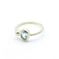 Bague fine argent et petite...