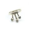 Bague 3 labradorites argent Mosaik Bijoux Indiens - 1
