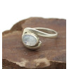 Bague pierre de lune en argent Mosaik Bijoux Indiens - 1