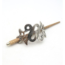 Barrette à chignon ethnique...
