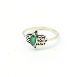 Bague argent main de fatma...