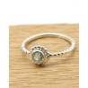 Bague topaze taillée - Mosaik bijoux indiens