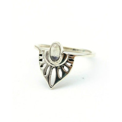 Bague argent pierre de lune...