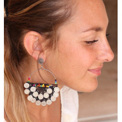 Boucle fantaisie à pièces -...