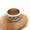 Anneau argent anti stress - Mosaik bijoux indiens