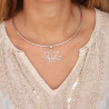 pendentif lotus en argent - Mosaik bijoux indiens