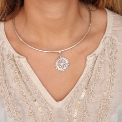 pendentif argent - Mosaik...